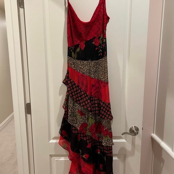 Vintage Victoria’s Secret Tier Rose Maxi Dress - Picture 11 of 12